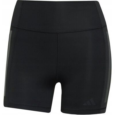 adidas Optime 3-Prążki 1/4 Szorty - Kobieta - Czarna adidas Optime 3-Prążki 1/4 Szorty - Kobieta - Czarna