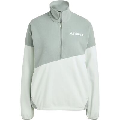 adidas Terrex Multi Climawarm Fleece Anorak - Verde - Giacca da esterno adidas Terrex Multi Climawarm Fleece Anorak - Verde - Giacca da esterno