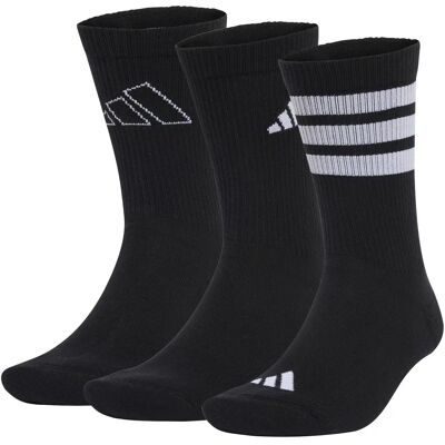 adidas Logo Socken 3 Paar - Schwarz adidas Logo Socken 3 Paar - Schwarz