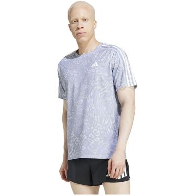 adidas Own The Run CLIMACOOL 3-Stripes T-Shirt - Herr - Grå adidas Own The Run CLIMACOOL 3-Stripes T-Shirt - Herr - Grå