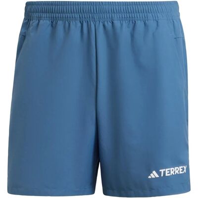 adidas Terrex Multi Shorts - Blauw - Lichtgewicht Wandelshort adidas Terrex Multi Shorts - Blauw - Lichtgewicht Wandelshort