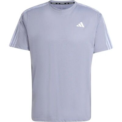 Adidas Own the Run 3-Strepen T-shirt - Hardlopen Adidas Own the Run 3-Strepen T-shirt - Hardlopen