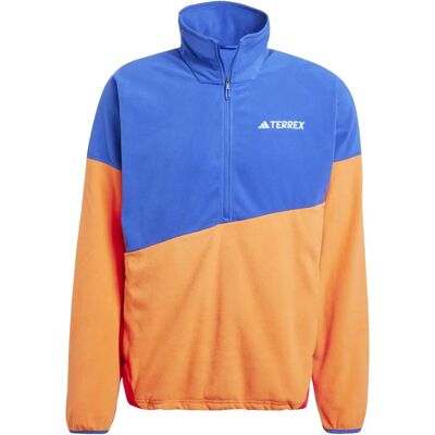 adidas Niebieski Climawarm fleece Anorak Mężczyzna adidas Niebieski Climawarm fleece Anorak Mężczyzna