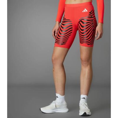 adidas Adizero Control Running Short Leggings - Rood - Running Broekjes adidas Adizero Control Running Short Leggings - Rood - Running Broekjes