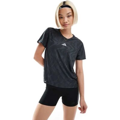 adidas Τ-shirt Ultimate Running Engineered CLIMACOOL+ - Γυναίκα - Μαύρο adidas Τ-shirt Ultimate Running Engineered CLIMACOOL+ - Γυναίκα - Μαύρο