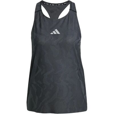 adidas Ultimate Running Engineered CLIMACOOL+ Tanktop - Zwart adidas Ultimate Running Engineered CLIMACOOL+ Tanktop - Zwart