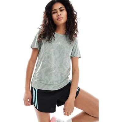 adidas Ultimate Running Engineered Tee CLIMACOOL+ - Damen - Grün - T-Shirt adidas Ultimate Running Engineered Tee CLIMACOOL+ - Damen - Grün - T-Shirt