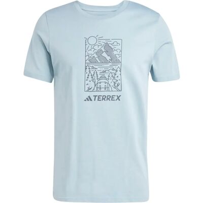 adidas Terrex Graphic T-Shirt - Grey - T-Shirt adidas Terrex Graphic T-Shirt - Grey - T-Shirt