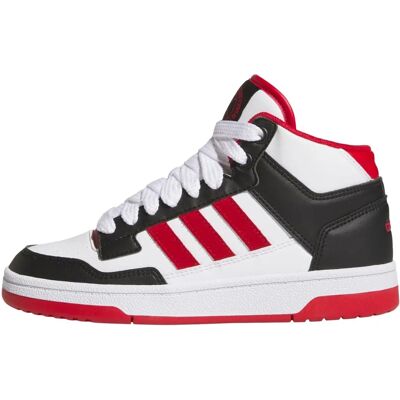 Adidas Rapid Court Mid Schoenen - Retro Basket Stijl Adidas Rapid Court Mid Schoenen - Retro Basket Stijl