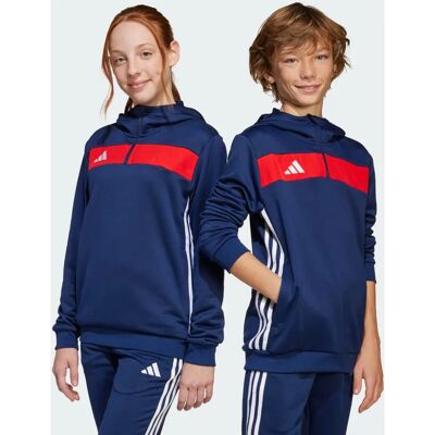 adidas Tiro 25 Essentials Sweat Hoodie - Kinder, Blau, Sportlich adidas Tiro 25 Essentials Sweat Hoodie - Kinder, Blau, Sportlich