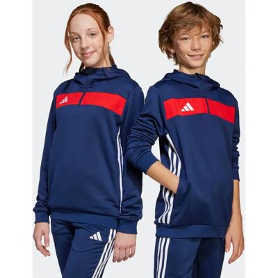 adidas Tiro 25 Essentials Sweat Hoodie - Blau - Kapuzenpullover adidas Tiro 25 Essentials Sweat Hoodie - Blau - Kapuzenpullover