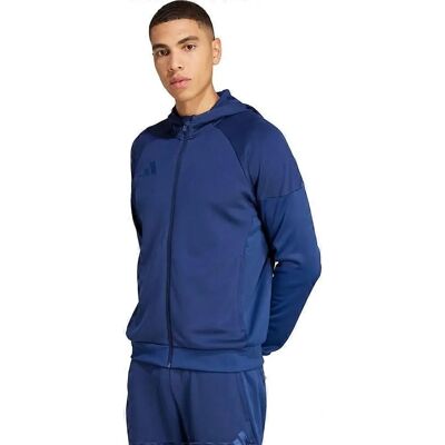 adidas Tiro 25 Bluza z pełnym zamkiem - Niebieska - Odzież sportowa adidas Tiro 25 Bluza z pełnym zamkiem - Niebieska - Odzież sportowa