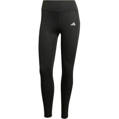 adidas Sport Performance Dame 7/8 Bukser - Høj Talje, Mobilpung, Ribbet Materiale adidas Sport Performance Dame 7/8 Bukser - Høj Talje, Mobilpung, Ribbet Materiale