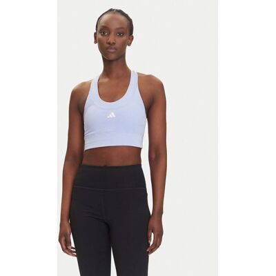 adidas Run Pocket Medium Support Sport-BH - Lila - Damen adidas Run Pocket Medium Support Sport-BH - Lila - Damen