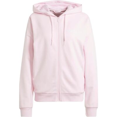 adidas Sport Performance - Huppari W Lin FT FZ HD - Rosa 38/40 - Hoodie adidas Sport Performance - Huppari W Lin FT FZ HD - Rosa 38/40 - Hoodie