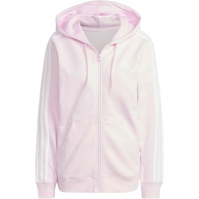 adidas W 3S FT FZ HD Moletom Rosa - Moletom adidas W 3S FT FZ HD Moletom Rosa - Moletom