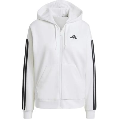 Adidas W 3S FL FZ HD Sweatshirt - Sportswear Adidas W 3S FL FZ HD Sweatshirt - Sportswear