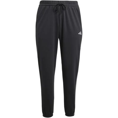 adidas Essentials 3-Stripes French Terry Cuffed Joggers - Damen - Schwarz adidas Essentials 3-Stripes French Terry Cuffed Joggers - Damen - Schwarz