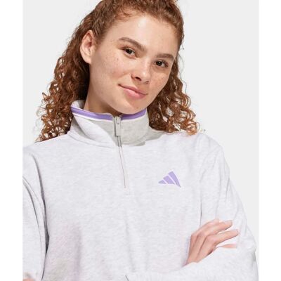 adidas W CB 14ZIP French Terry Crop Quarter-Zip Jacke - Damen adidas W CB 14ZIP French Terry Crop Quarter-Zip Jacke - Damen
