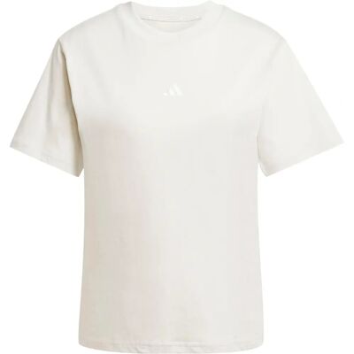 Adidas Essentials Small Logo Baumwolle Damen grau Adidas Essentials Small Logo Baumwolle Damen grau