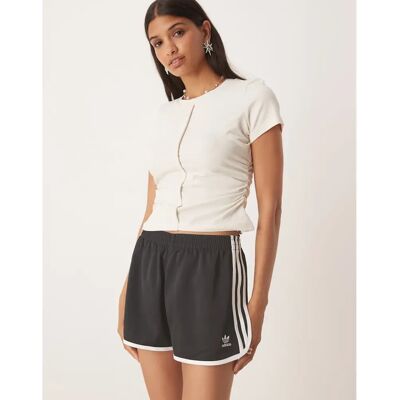 adidas Adicolor 3-Streifen Sprinter Shorts - Damen - Schwarz adidas Adicolor 3-Streifen Sprinter Shorts - Damen - Schwarz
