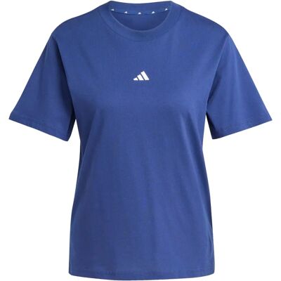 Adidas - Essentials Small Logo - Blu Scuro - XS - Maglietta Adidas - Essentials Small Logo - Blu Scuro - XS - Maglietta