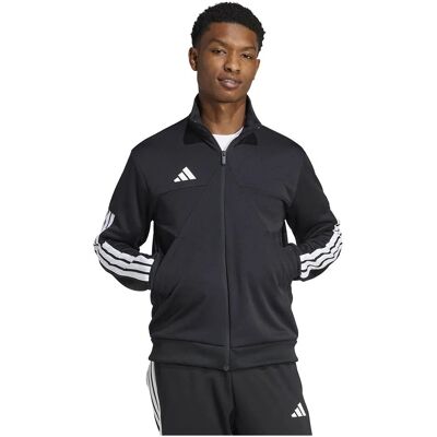 Φούτερ adidas Tiro Wordmark με full zip μαύρο και λευκό - Φούτερ Φούτερ adidas Tiro Wordmark με full zip μαύρο και λευκό - Φούτερ