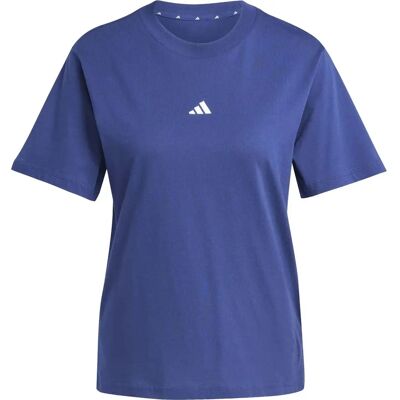 adidas - Essentials Small Logo - Donkerblauw - M - T-shirt adidas - Essentials Small Logo - Donkerblauw - M - T-shirt