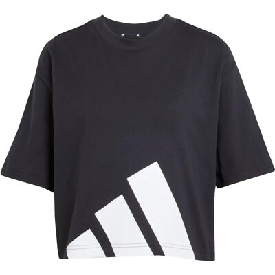 adidas KVA74-XS Noir & Blanc Locker Baumwoll-T-Shirt adidas KVA74-XS Noir & Blanc Locker Baumwoll-T-Shirt