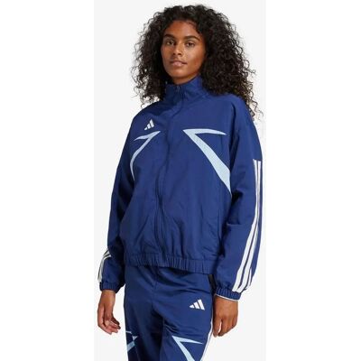 adidas Tiro Cut 3-Streifen Farbblock Trainingsjacke - Damen - Dunkelblau adidas Tiro Cut 3-Streifen Farbblock Trainingsjacke - Damen - Dunkelblau