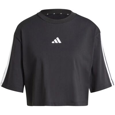 Adidas T-Shirt - Sportliches Baumwolle Rundhals Loose Fit Adidas T-Shirt - Sportliches Baumwolle Rundhals Loose Fit