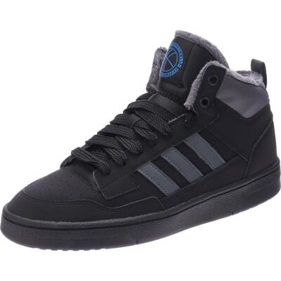 adidas Rapid Court Mid Winterized Schwarz - Schuhe adidas Rapid Court Mid Winterized Schwarz - Schuhe