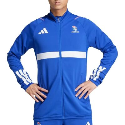 adidas Frankreich Handball Trainingsjacke - Blau - Trainingsjacke adidas Frankreich Handball Trainingsjacke - Blau - Trainingsjacke
