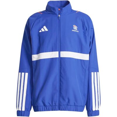adidas Francia Balonmano Cazadora de Presentación - Azul adidas Francia Balonmano Cazadora de Presentación - Azul