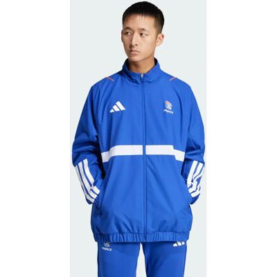 adidas Francia Balonmano Chaqueta de Presentación - Azul - Ropa deportiva adidas Francia Balonmano Chaqueta de Presentación - Azul - Ropa deportiva