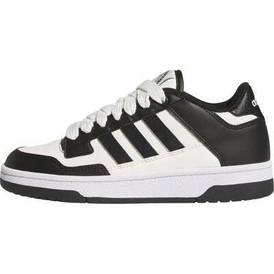 Zapatillas adidas Rapid Court Low - Blanco negro - Estilo retro inspirado en baloncesto Zapatillas adidas Rapid Court Low - Blanco negro - Estilo retro inspirado en baloncesto