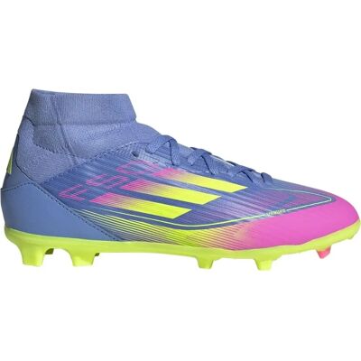 adidas Enfants F50 League Mid Chaussures de Football - Bleu adidas Enfants F50 League Mid Chaussures de Football - Bleu