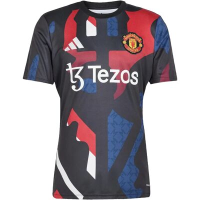 adidas Manchester United 24/25 Pre-Match Fußballtrikot - Schwarz adidas Manchester United 24/25 Pre-Match Fußballtrikot - Schwarz