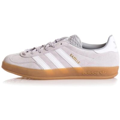 adidas - Gazelle Indoor - Gris Deux - Cuir/Synthétique - Sneakers - Publicité adidas - Gazelle Indoor - Gris Deux - Cuir/Synthétique - Sneakers - Publicité
