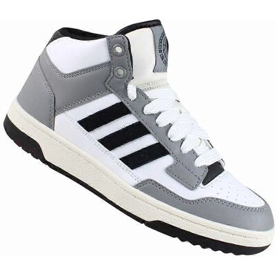 Chaussures Adidas Rapid Court Mid - Style basket rétro - Publicité Chaussures Adidas Rapid Court Mid - Style basket rétro - Publicité