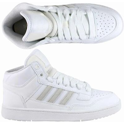 Adidas Rapid Court Mid - Weiße Basket- und Sportschuhe Adidas Rapid Court Mid - Weiße Basket- und Sportschuhe