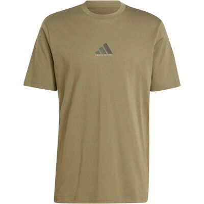 adidas M C PHOTO TEE Khaki - T-Shirt adidas M C PHOTO TEE Khaki - T-Shirt