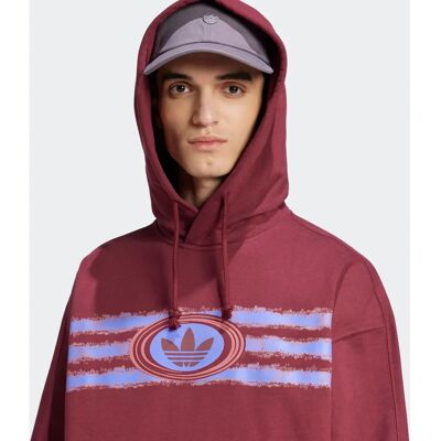 Adidas Originals Grafik-Hoodie - Sweatshirt mit 90er-Maximal-Grafik Adidas Originals Grafik-Hoodie - Sweatshirt mit 90er-Maximal-Grafik