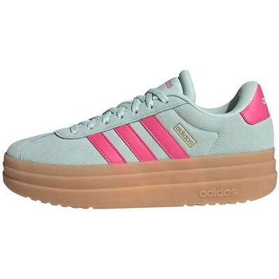 Chaussures adidas VL Court Bold - Turquoise - Baskets - Publicité Chaussures adidas VL Court Bold - Turquoise - Baskets - Publicité