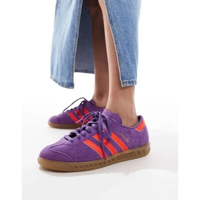 Sneaker adidas Hamburg Viola/Rosso/Oro Metallizzato - Sneakers Sneaker adidas Hamburg Viola/Rosso/Oro Metallizzato - Sneakers