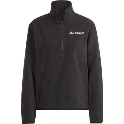adidas Multi Essentials 1/2 Zip Fleece Jacke - Damen - Schwarz adidas Multi Essentials 1/2 Zip Fleece Jacke - Damen - Schwarz