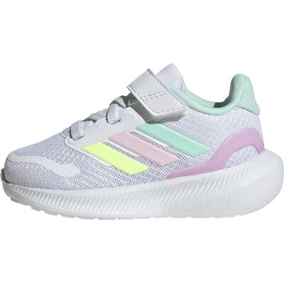 Adidas Runfalcon 5 EL I - Chaussures blanches pour enfants - Publicité Adidas Runfalcon 5 EL I - Chaussures blanches pour enfants - Publicité