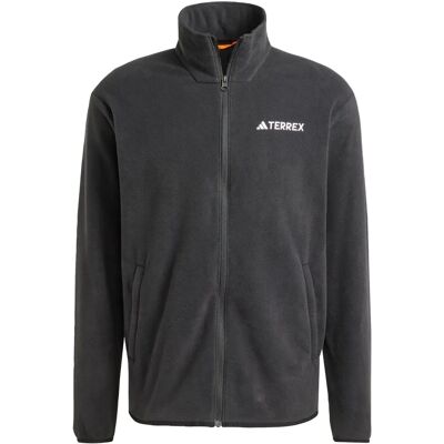 adidas Multi Essentials Full-Zip Fleece Jacket - Black - Jacket adidas Multi Essentials Full-Zip Fleece Jacket - Black - Jacket