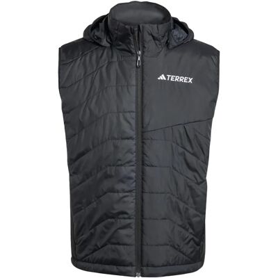 adidas Terrex Multi Climawarm ocieplona kamizelka z kapturem - Czarna adidas Terrex Multi Climawarm ocieplona kamizelka z kapturem - Czarna