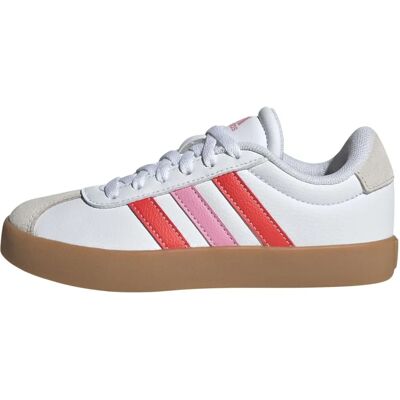 Παιδικά παπούτσια adidas VL Court 3.0 - Λευκό, Ροζ - Sneakers Παιδικά παπούτσια adidas VL Court 3.0 - Λευκό, Ροζ - Sneakers